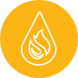 Notched card icon