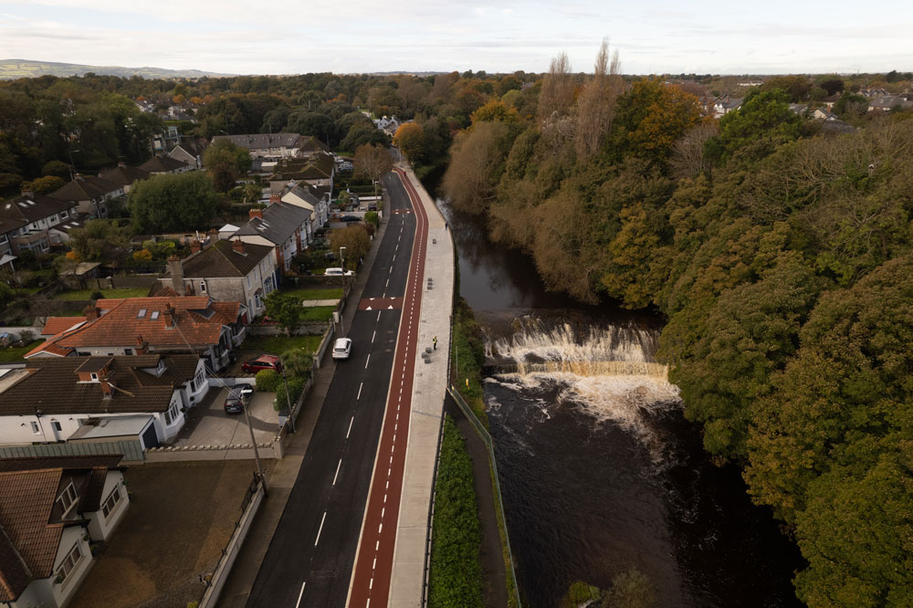 greenway walkway through Dublin South