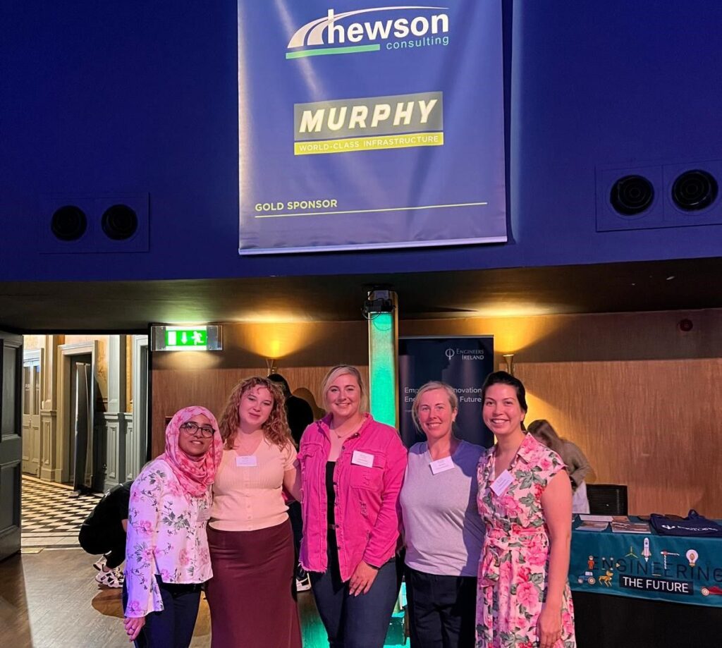 A group of Murphy employees at the IWED 2025 conference in Ireland.