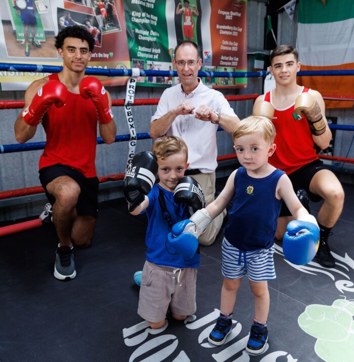 Murphy has stepped up and into Jobstown Boxing Club's corner, by committing …
