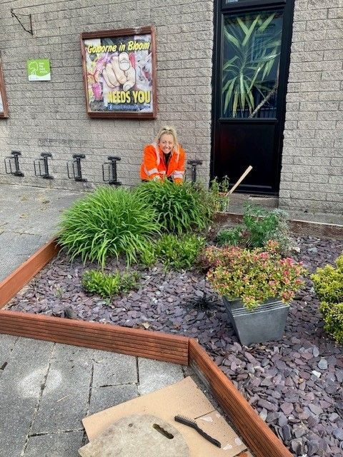 A few volunteers from Murphy recently used one of their Giving B …
