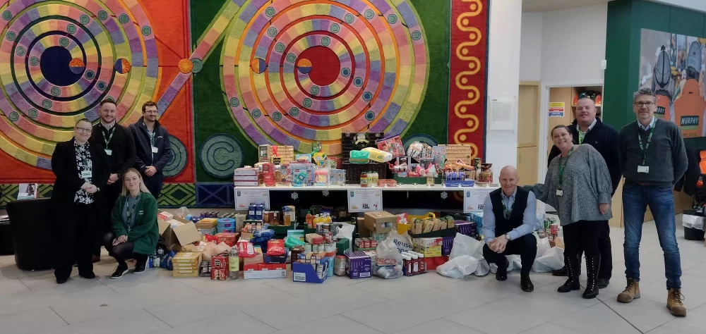 Christmas Donations Raise *£100,000 for Local Foodbanks*