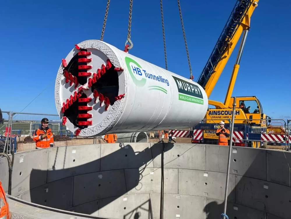 Murphy commence tunnelling works on the Sofia & Dogger Bank C offshore wind farm projects