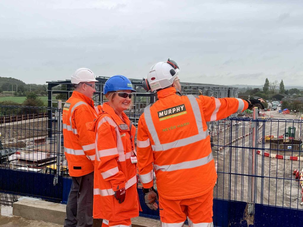 Our team working on our new One Murphy Hub in Golborne were delighted to hos …