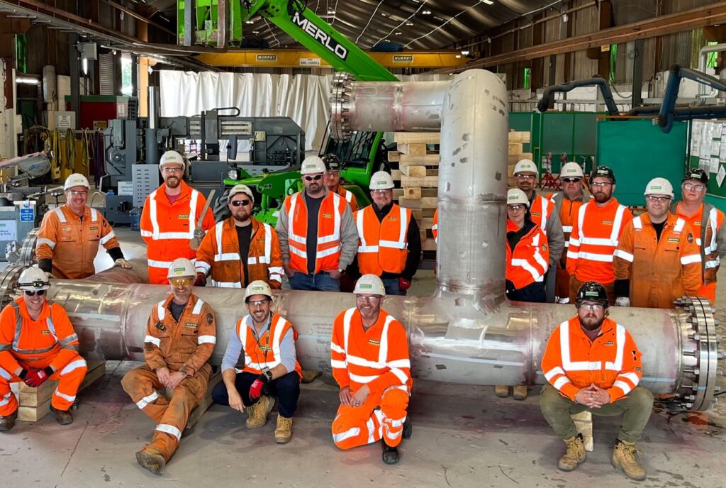 The team at our welding facility in Leeds has recently completed a significa …