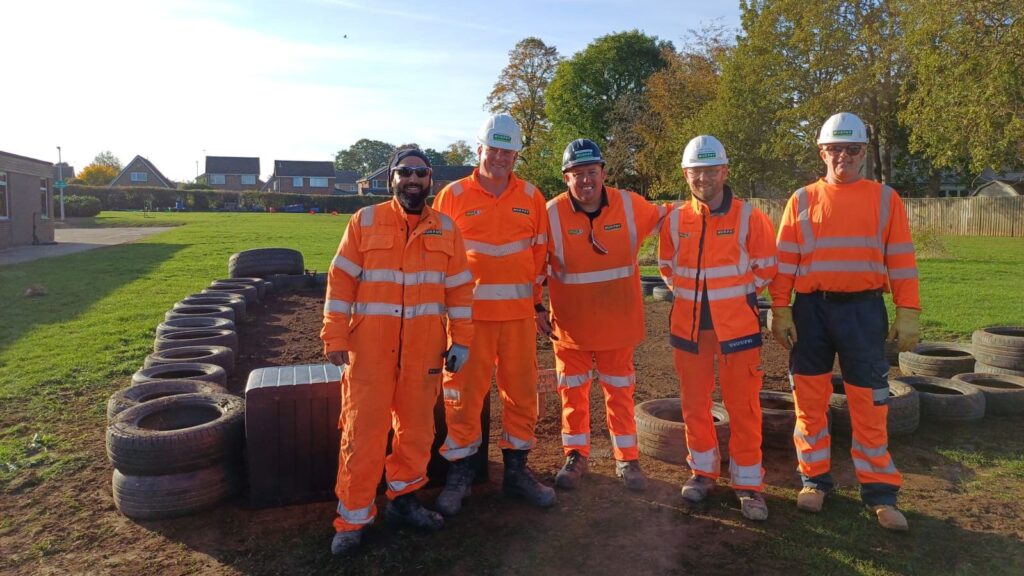 Our Yorkshire Green project teams have been out and about the last few weeks …