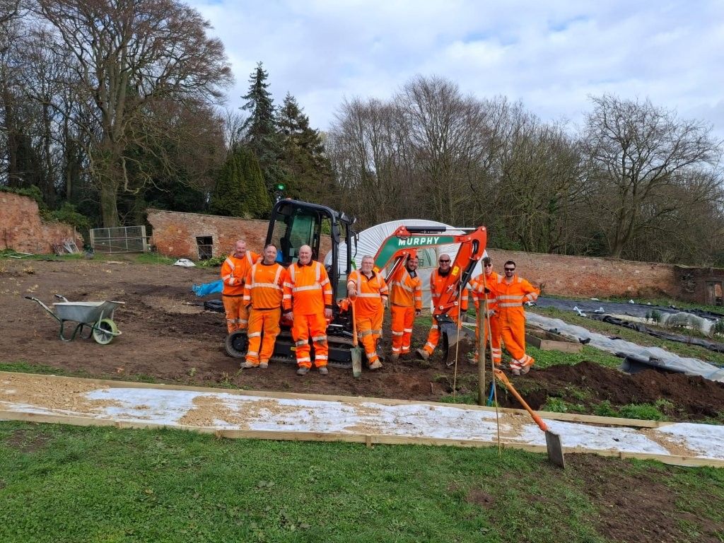 From the project site to the farm, Murphy gets the job done👷‍♂️🐐 &hellip;