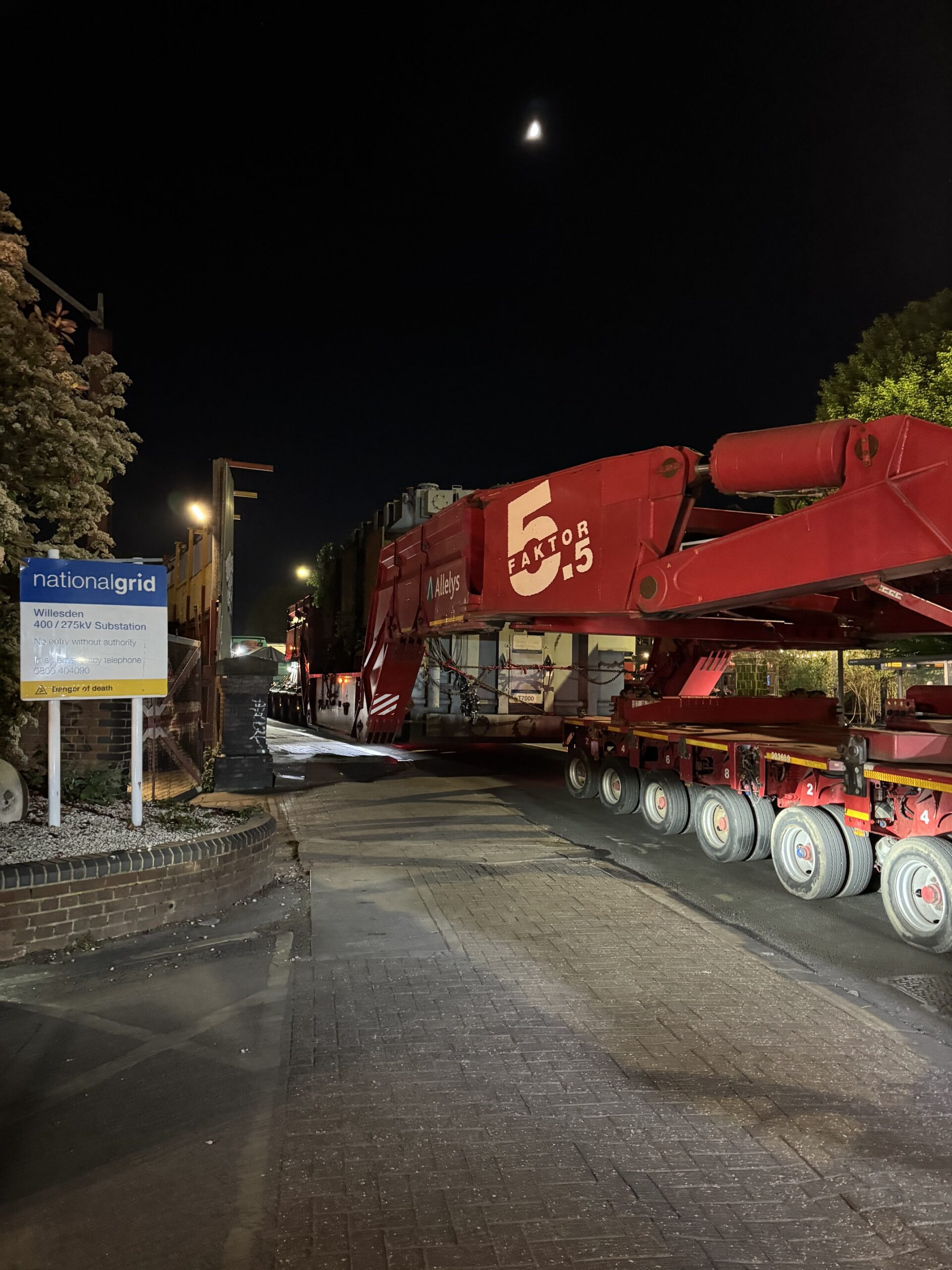 Quadbooster *successfully transported* to a new home