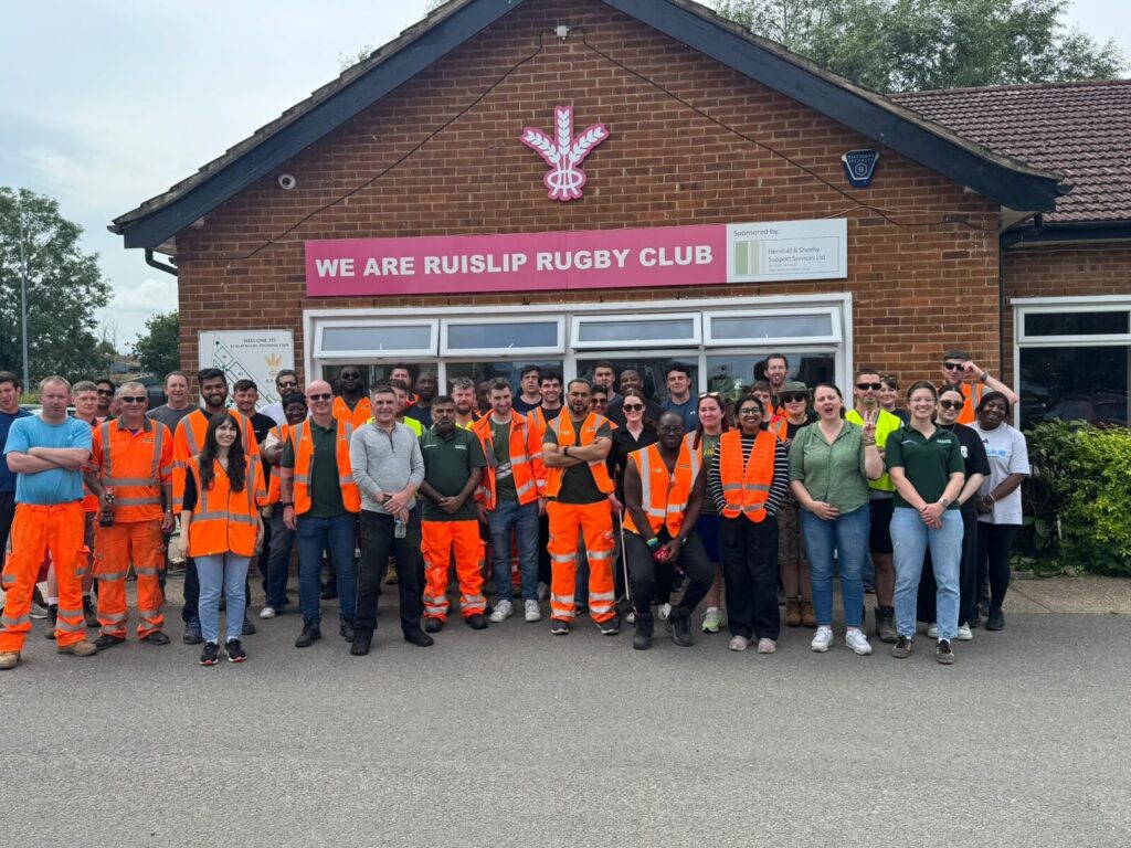 Last week, colleagues from our Uxbridge Moor project team, working side-by-s &hellip;